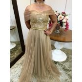 Vestido longo Plus Size P-5506