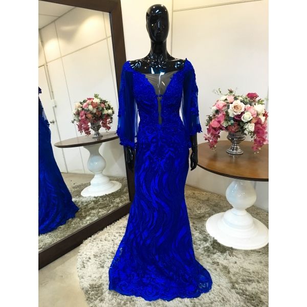 Vestido longo de festa M-0051B