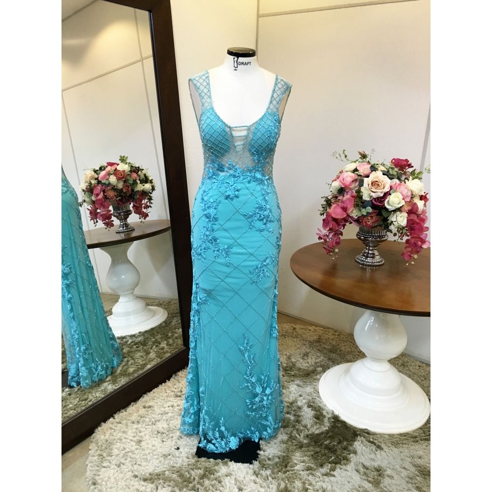 Vestido longo de festa M-5389 Tiffany