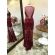 Vestido longo de festa M-5364 Marsala