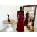 Vestido longo de festa M-5413 Marsala
