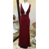 Vestido longo de festa M-0025