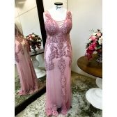 Vestido longo Plus Size P-3288