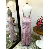 Vestido longo de festa M-0049B