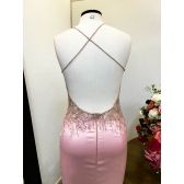 Vestido longo de festa M-0079