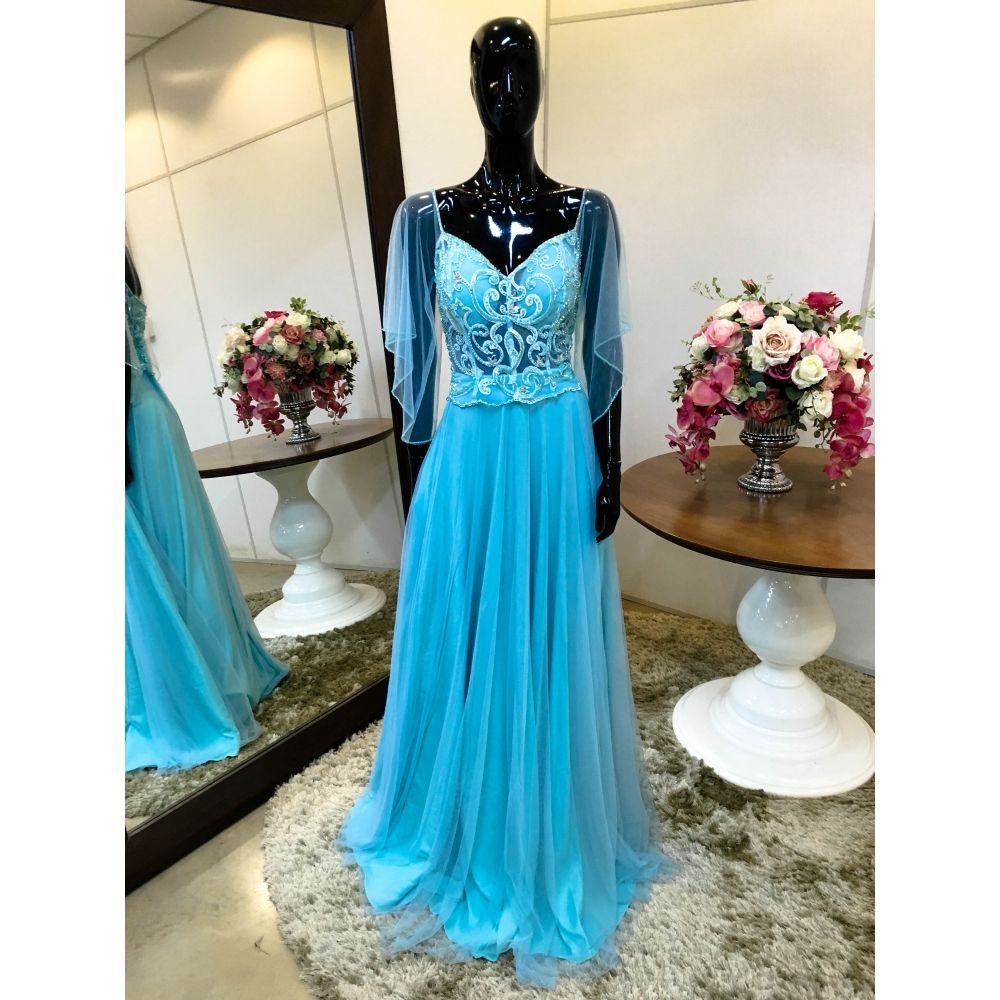 Vestido longo de festa M-5481 Tiffany