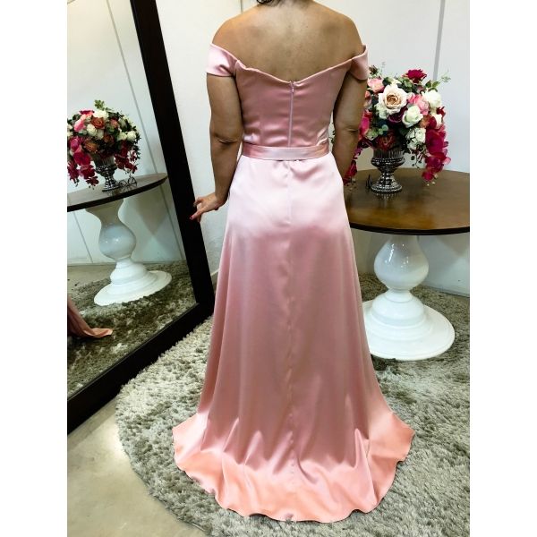 Vestido longo Plus Size P-5390R