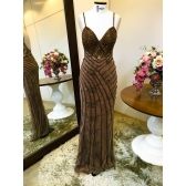 Vestido longo de festa M-0097