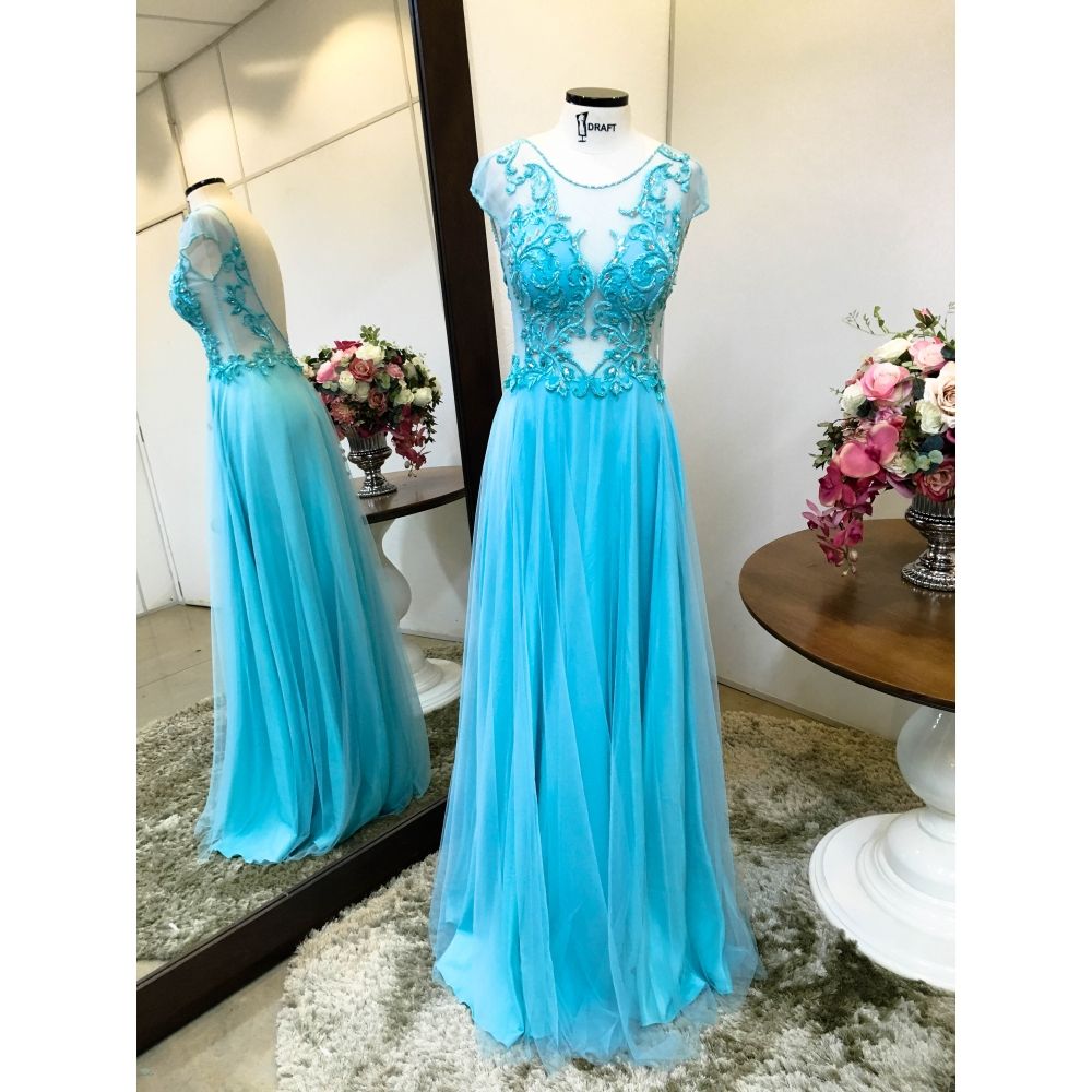 Vestido longo de festa M-5474 Tiffany