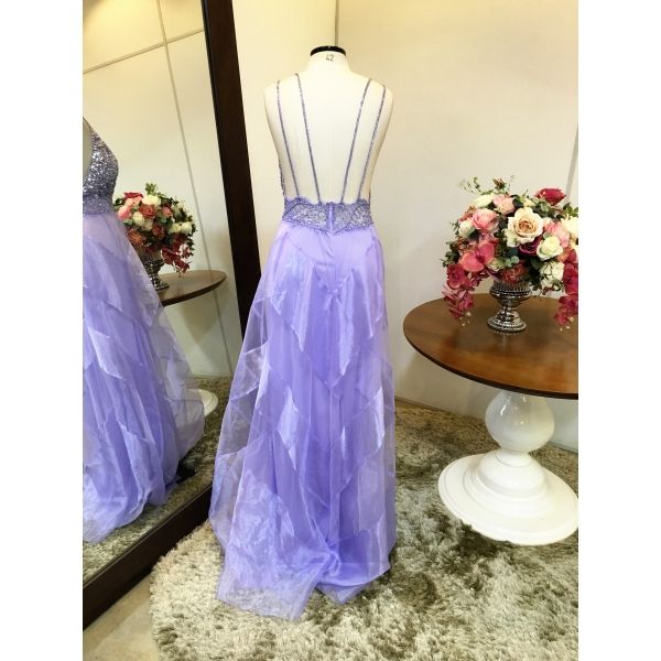 Vestido longo de festa M-0110