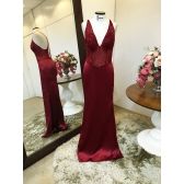 Vestido longo de festa M-0068B