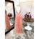 Vestido longo de festa M-5532 Coral