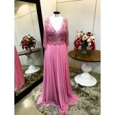 Vestido longo Plus Size P-3248