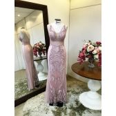 Vestido longo de festa M-0605
