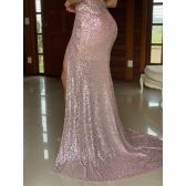 Vestido longo de festa M-19060