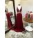 Vestido longo de festa M-5300 Marsala