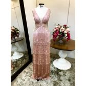 Vestido longo de festa M-0121A