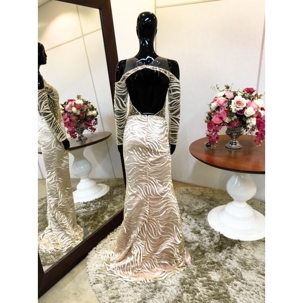Vestido longo de festa M-0107A