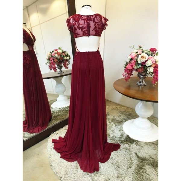 Vestido longo M-0041