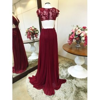 Vestido longo M-0041