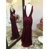Vestido longo de festa M-0043B
