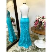 Vestido longo de festa M-0049A