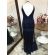 Vestido longo Plus Size P-3037