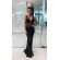 Vestido longo de festa M-0187 Preto