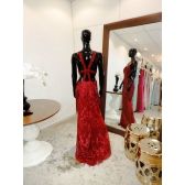 Vestido longo de festa M-0032