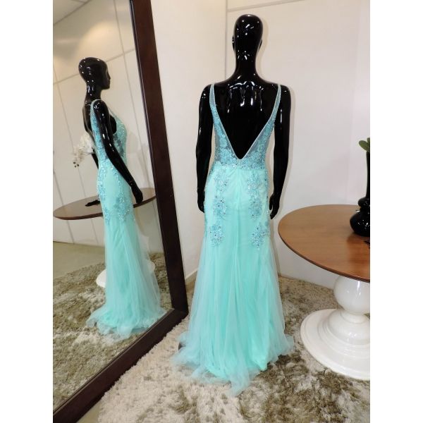Vestido longo de festa M-5286A Tiffany
