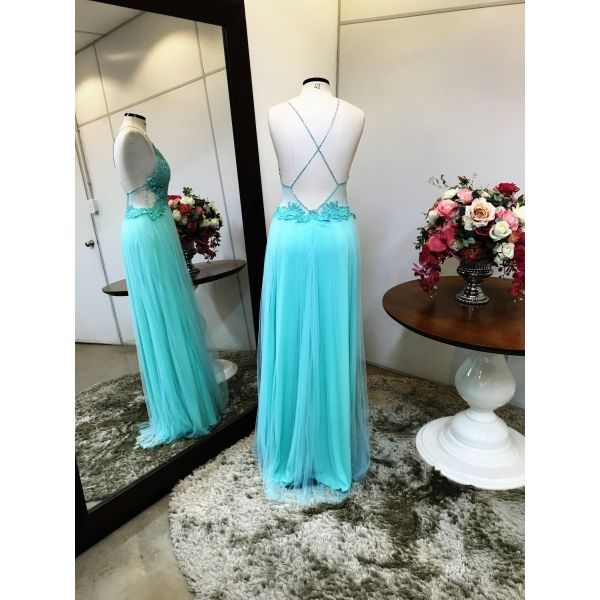 Vestido longo de festa M-5395 Tiffany
