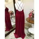 Vestido longo Plus Size P-3077