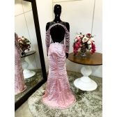 Vestido longo de festa M-0107B