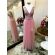 Vestido longo de festa M-5396 Rosé