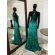 Vestido longo de festa M-5319 Verde Medicina