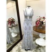Vestido longo de festa M-0087