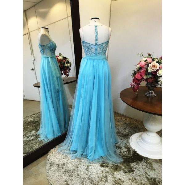 Vestido longo de festa M-6001 Tifanny