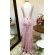 Vestido longo de festa M-5389C Rosa