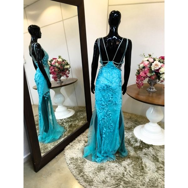 Vestido longo de festa M-6063 Tiffany