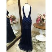 Vestido longo de festa M-0043B