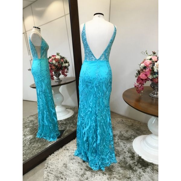 Vestido longo de festa M-5367 Tiffany
