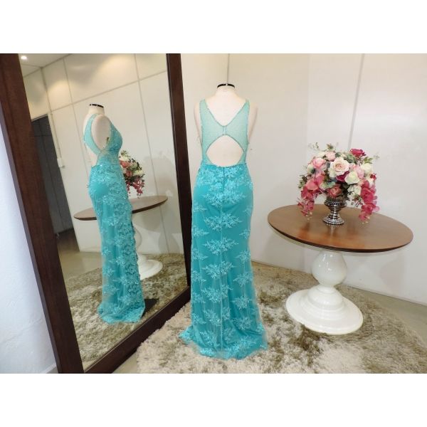 Vestido longo de festa M-0101
