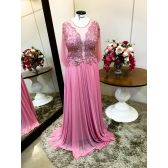 Vestido longo Plus Size P-3166