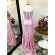 Vestido longo de festa M-5381 Rosa