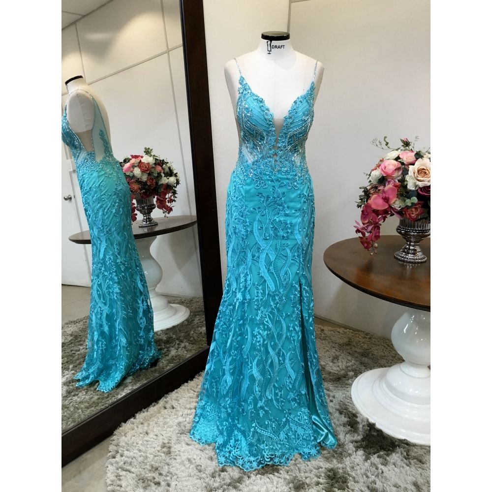 Vestido longo de festa M-6032 Tifanny