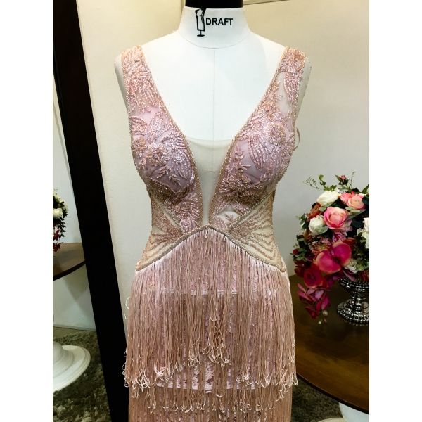 Vestido longo de festa M-0121A