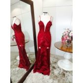 Vestido longo de festa M-0117