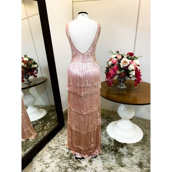 Vestido longo de festa M-0121A