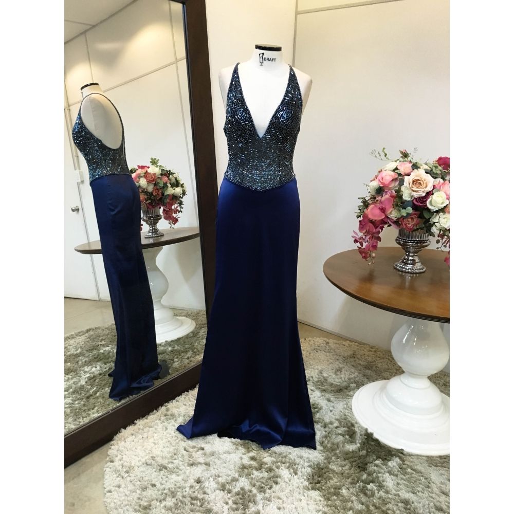 Vestido longo de festa M-0068A