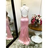 Vestido longo de festa M-0079